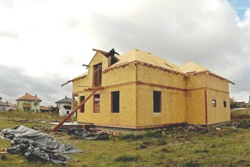 Этапы строительства дома из SIP панелей. Приступаем к крыше - фото 22