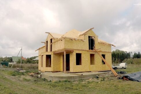 Этапы строительства дома из SIP панелей. Приступаем к крыше - фото 23